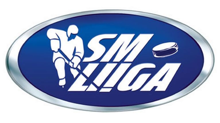 Jääkiekon SM-liigan logo kuvassa