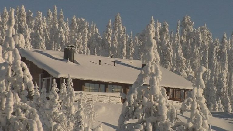 Vapaa-ajan asunto hulppeissa maisemissa. 