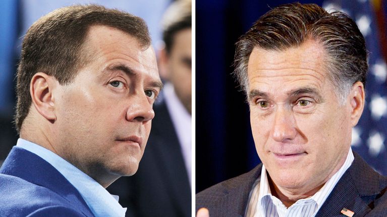 Dmitri Medvedev ja Mitt Romney