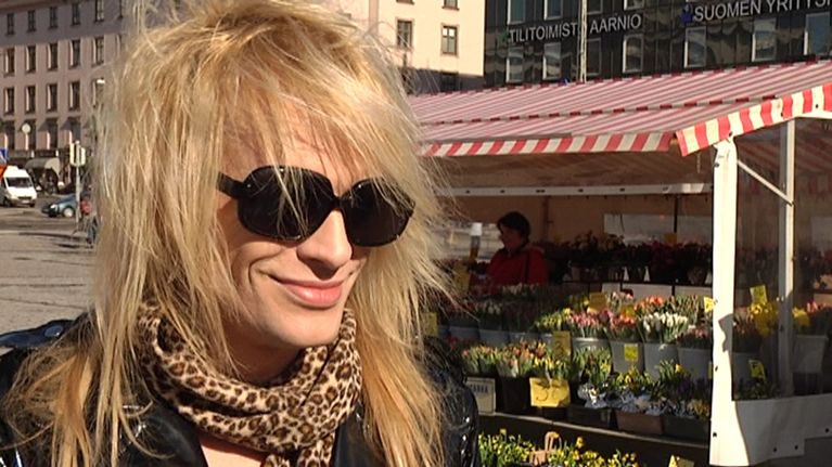 Hanoi Rocksin perustajajäsen Michael Monroe