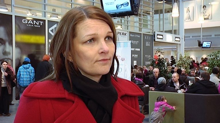 Pääministeri Mari Kiviniemi.