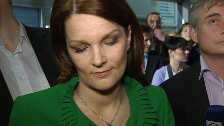 Pääministeri Mari Kiviniemi.