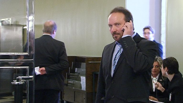 Perussuomalaisten kansanedustaja Teuvo Hakkarainen.