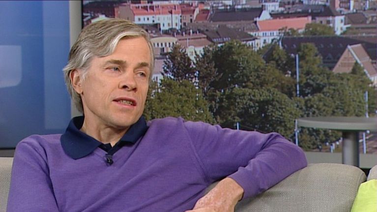 Mika Pantzar Aamu-tv:n vieraana.