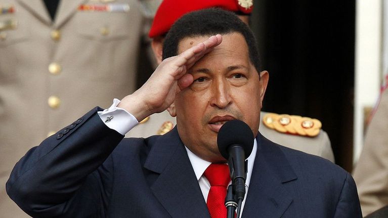 Hugo Chavez.