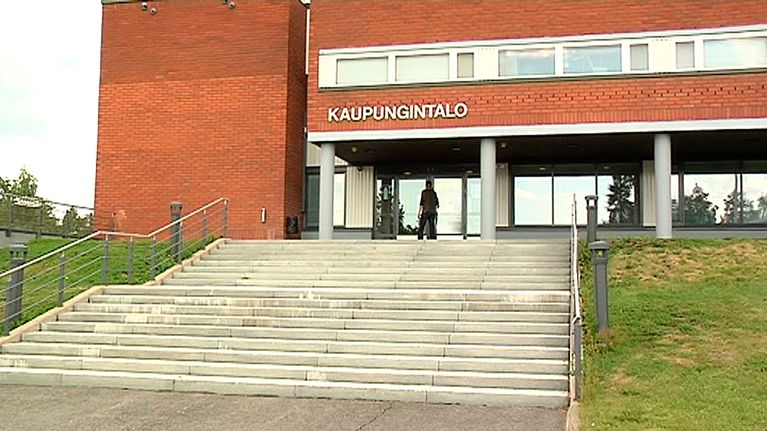 Pyhäjärven kaupungintalo.