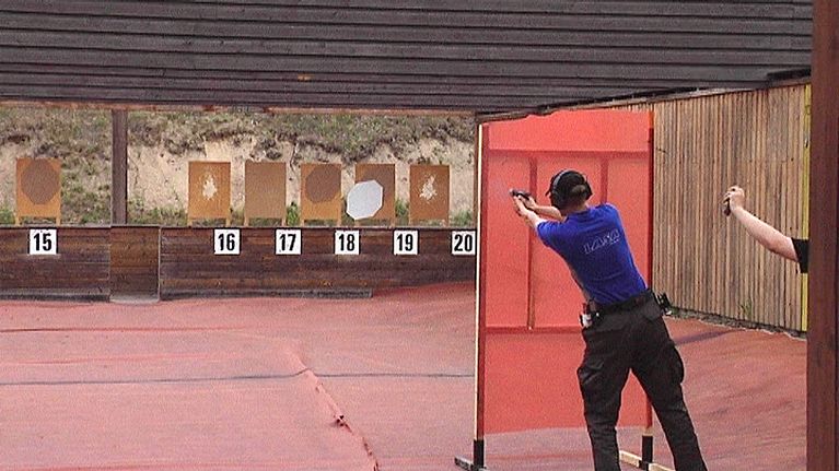 Practical-ampuja Perttu Piironen vauhdissa