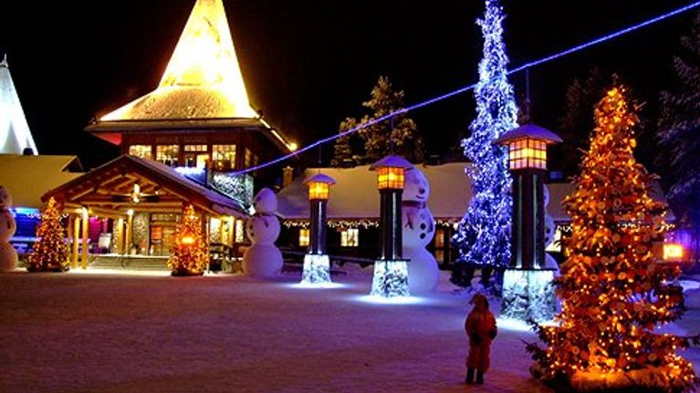 Joulupukin Kammari, napapiiri, Rovaniemi, Lappi