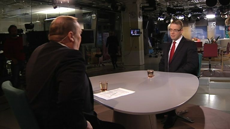 Puolustusministeri Stefan Wallin.