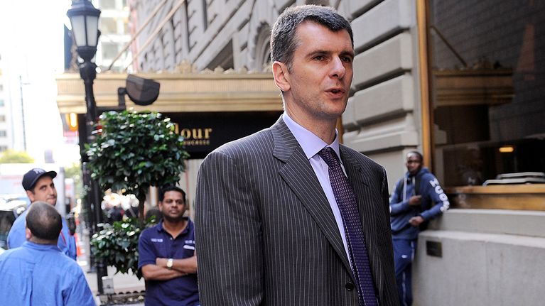 Mihail Prohorov New Yorkissa lokakuussa 2011.