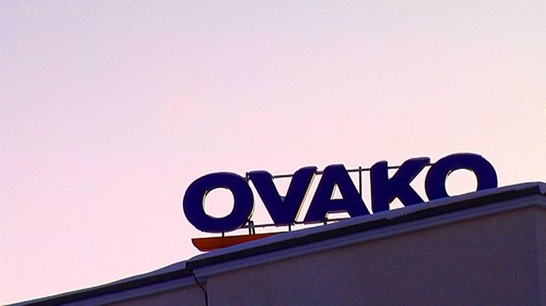 Ovako-kyltti talon katolla.