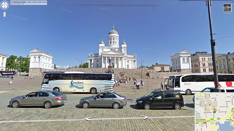 Google Maps Helsingin Suurkirkko