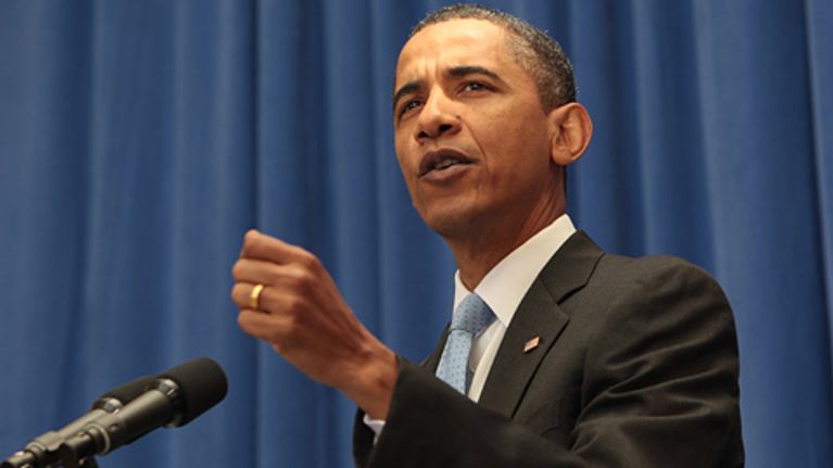 Yhdysvaltain presidentti Barack Obama