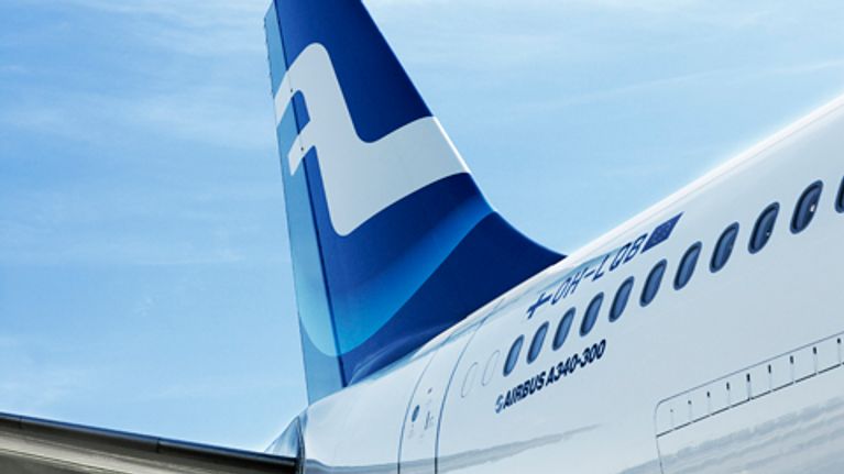 Finnairin Airbus A340-300 