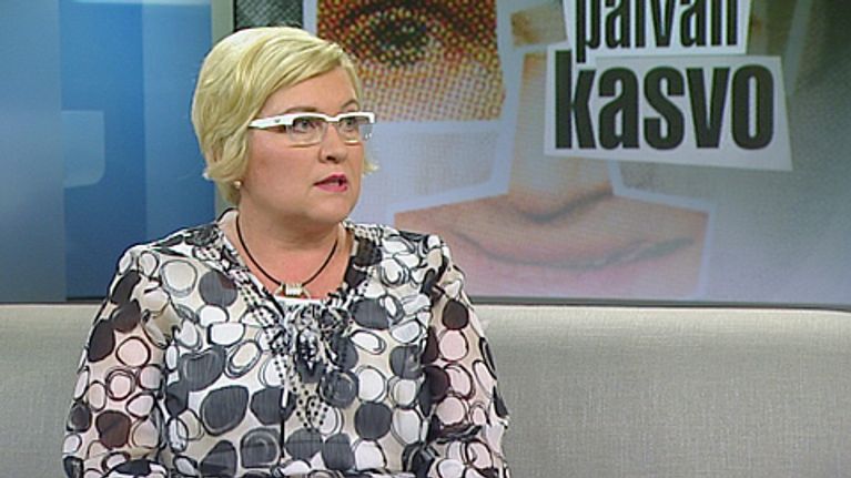 Liikenneministeri Anu Vehviläinen 