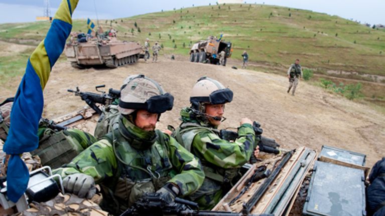 Ruotsalaiset rauhaanturvaajat Afganistanissa.