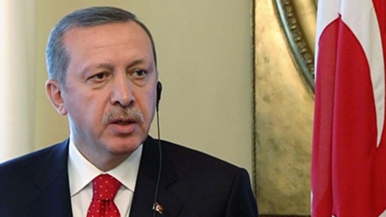 Turkin pääministeri Recep Tayyip Erdogan.