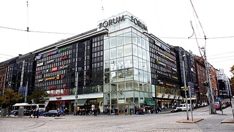 Kauppakeskus Forum Helsingissä.