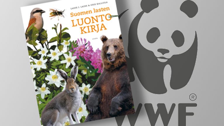 Suomen lasten luontokirjan kansi
