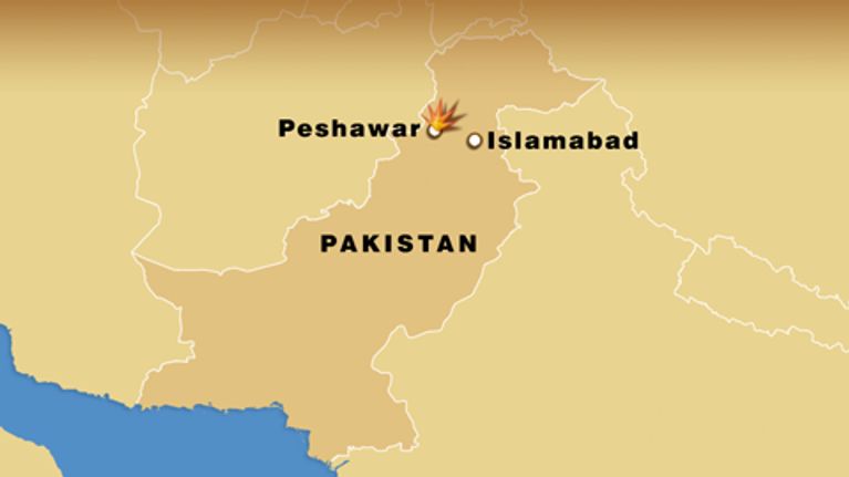 Pakistanin kartta.