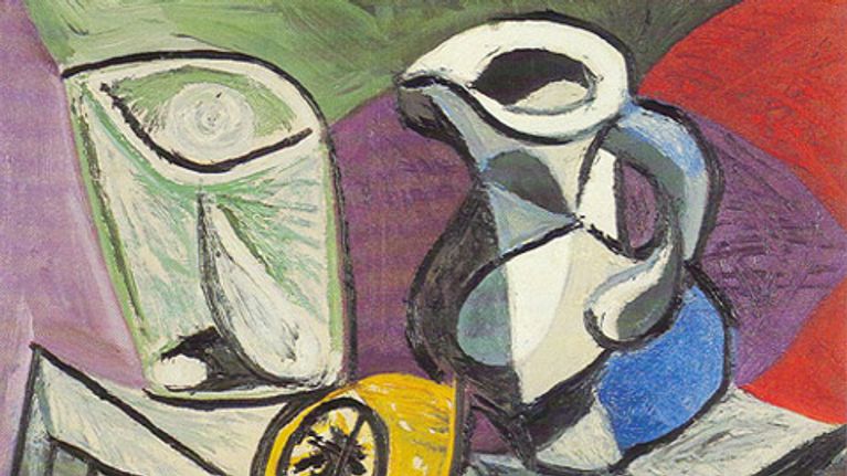 Picasson maalaus Verre et pichet (Lasi ja kannu) varastettiin näyttelystä Sveitsissä vuonna 2008.
