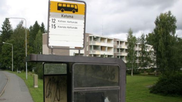 Katuman bussipysäkki