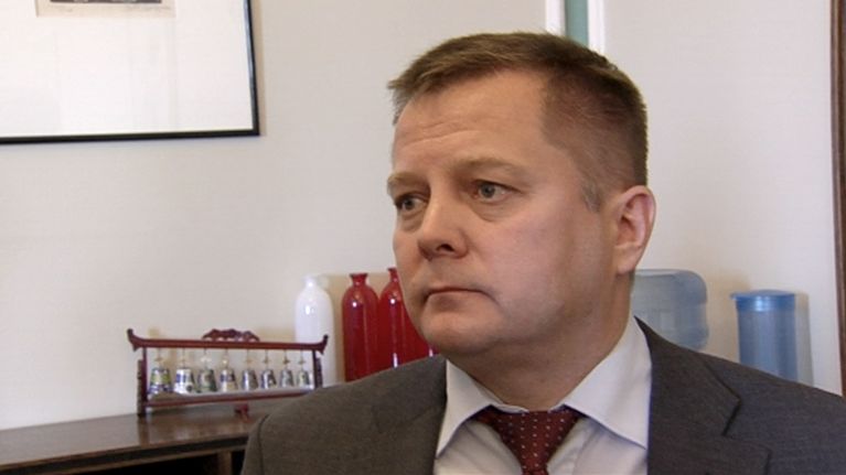 Kansanedustaja Markus Mustajärvi.