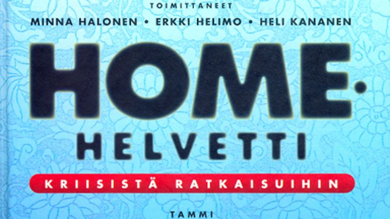 Yksityiskohta Tammen kustantamasta Homehelvetti-kirjasta.
