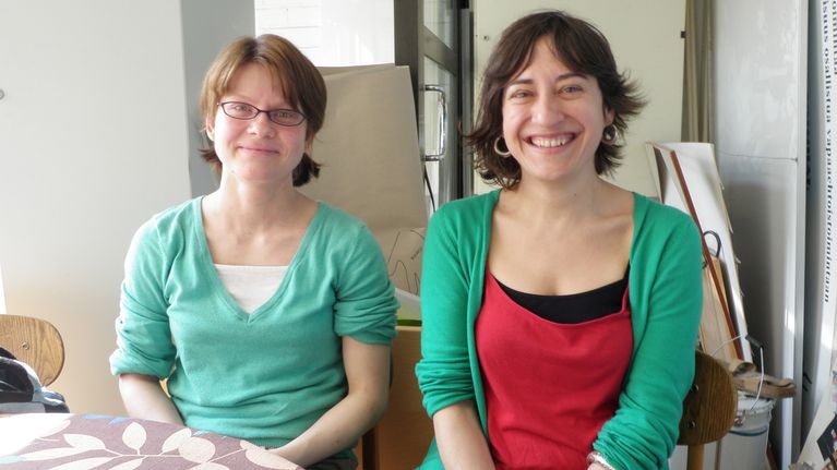 Maria Korkatti ja Isabel Muñoz. 