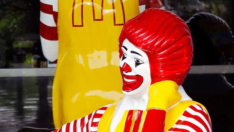 Ronald McDonald -pellepatsas.