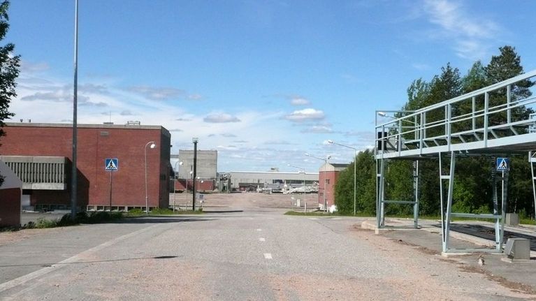 Arktosin tehdasalue Kemijärvellä