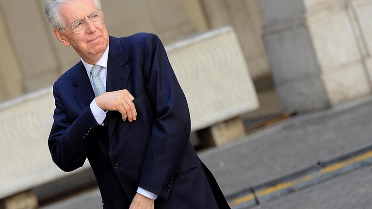 Italian pääministeri Mario Monti.