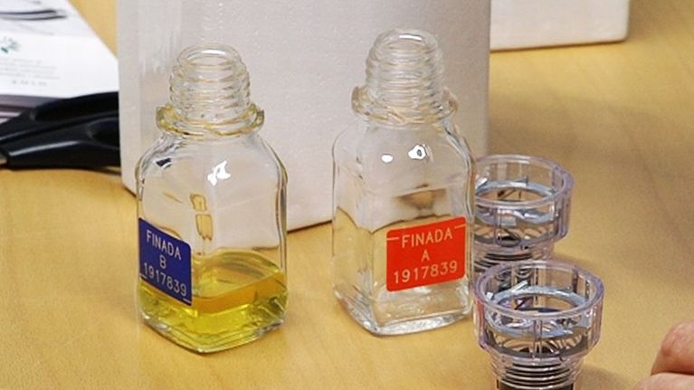 Dopingnäytteitä laboratoriossa.