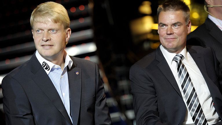 Jukka Rautakorpi ja Raimo Helminen.