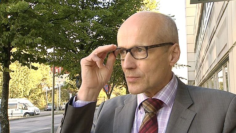 Poliisijärjestöjen liiton puheenjohtaja Yrjö Suhonen.
