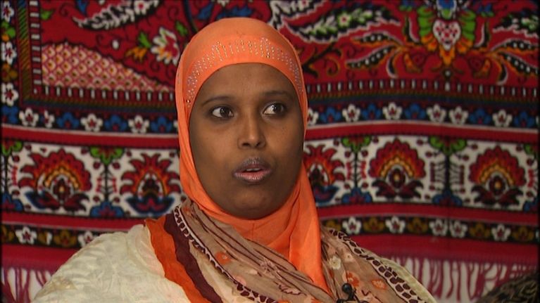 Vihreiden kuntavaaliehdokas Zahra Abdulla