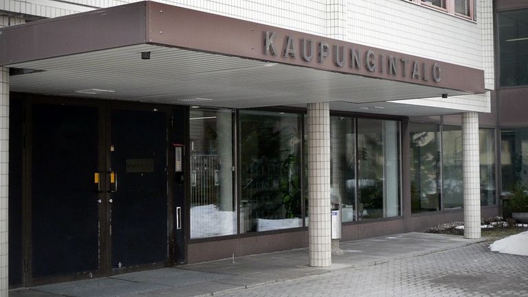 Heinolan kaupungintalo. 