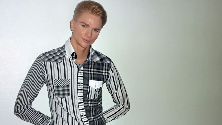 Best Model of Finland -kisan voittaja Christian Patrikainen.