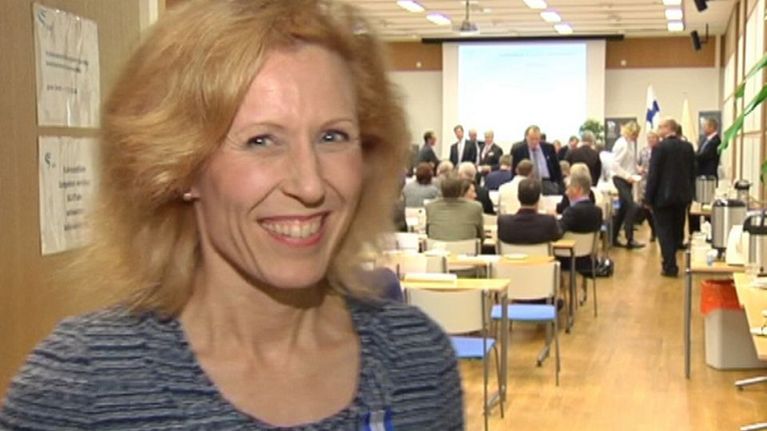 Olympiakomitean varapuheenjohtaja Susanna Rahkamo