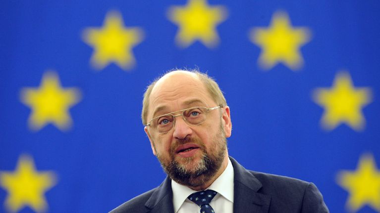 Europarlamentin puhemies Martin Schulz.