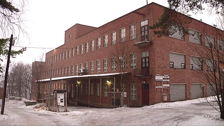 Suomen Trikoon tehdas Onkiniemessä.