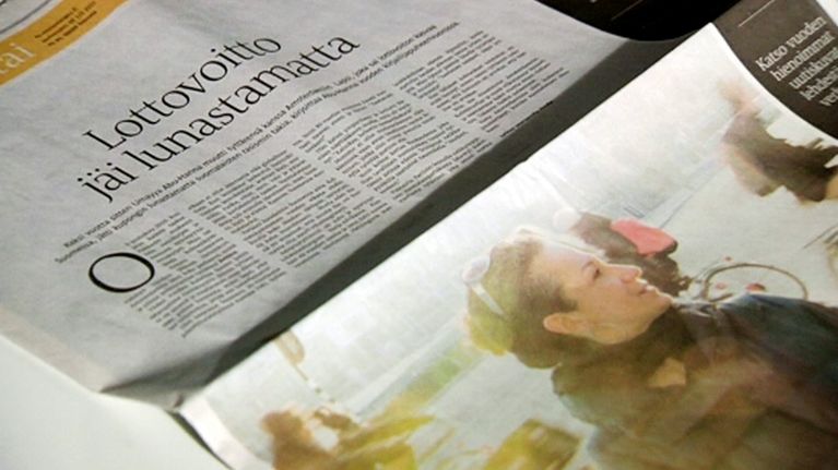 Umayya Abu-Hannan kirjoitus rasismista Suomessa Helsingin Sanomissa 30. joulukuuta.