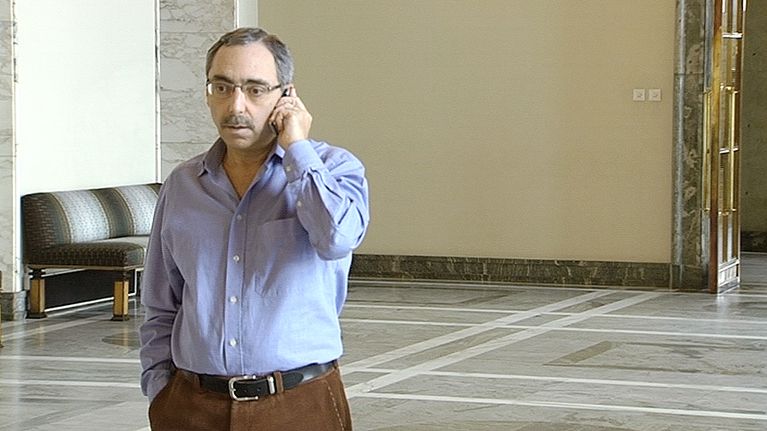 Kokoomuksen kansanedustaja Ben Zyskowicz eduskunnassa.