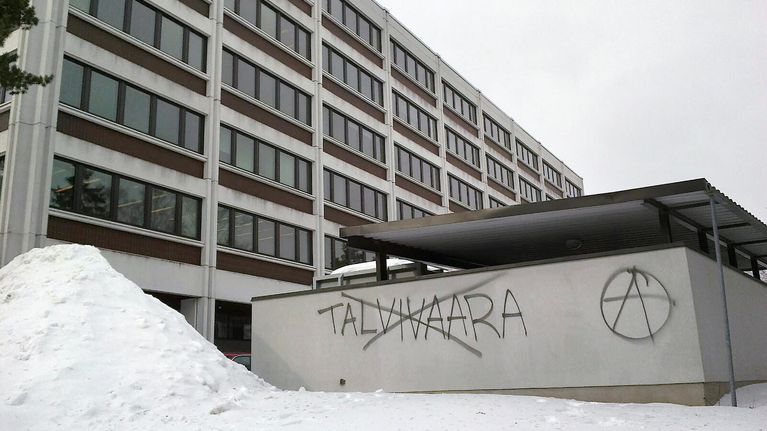 Talvivaaran pääkonttori.
