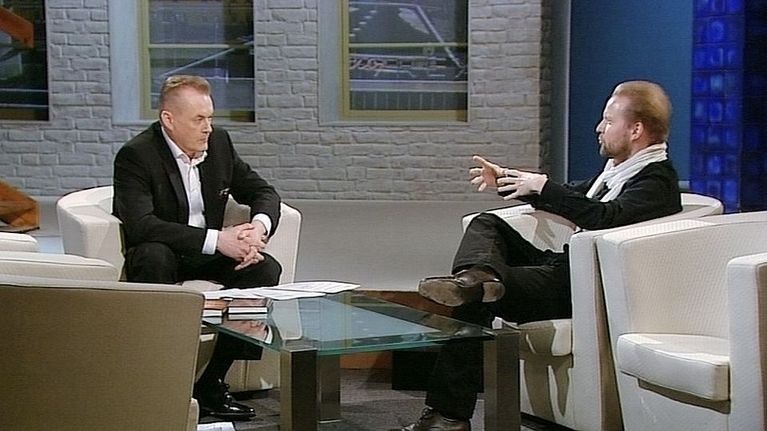 Pekka Himanen Arto Nybergin vieraana.
