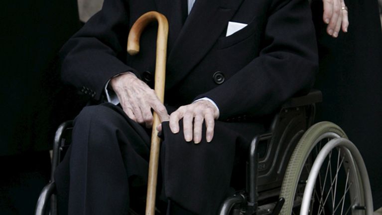 John Profumo Lontoossa vuonna 2005, vuosi ennen kuolemaansa.