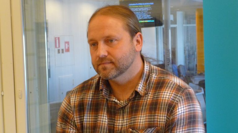 Pääluottamusmies Tommi Raunela.