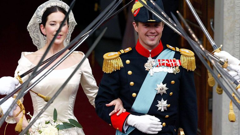 Frederik ja Mary Donaldson menivät naimisiin Kööpenhaminassa
