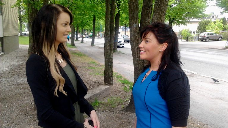 Essi Kurkela ja Mira Rantalainen
