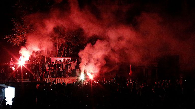 Mielenosoitus Taksim aukiolla